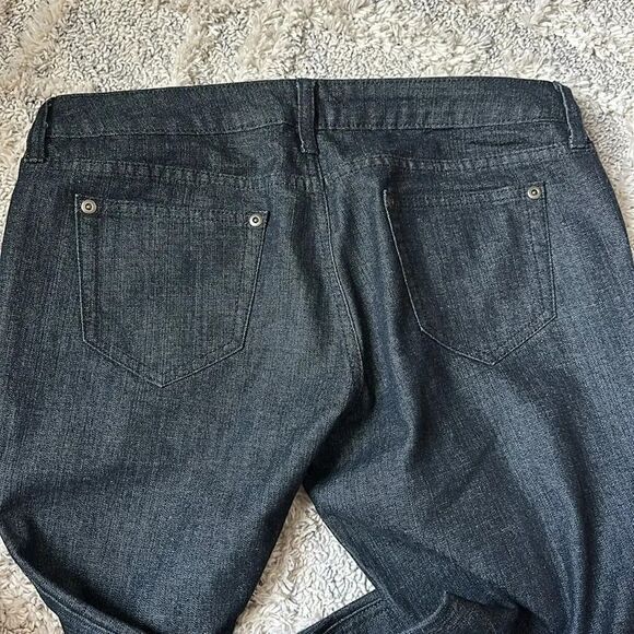 City Streets Washed Black Skinny Jean Ankle Zipper Size 11 - Picture 3 of 4